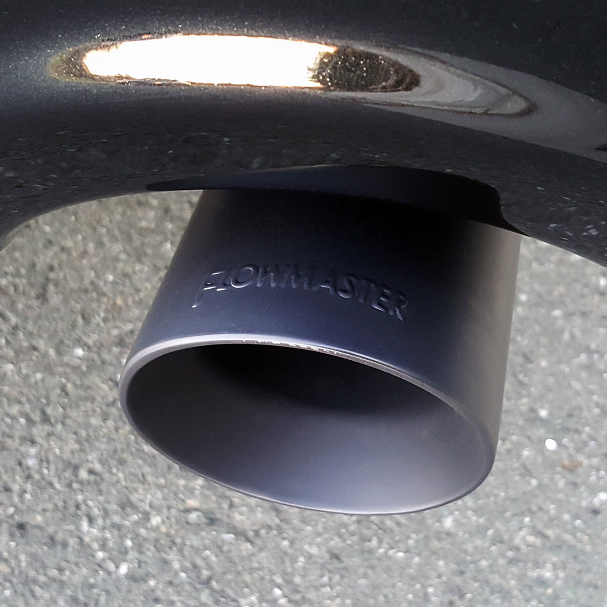 FLOWMASTER Exhaust Tip Direct Fit Fits 2009-2024 (2019-2024 Classic Body) Ram 1500, 5.7L Hemi With Factory Dual Exhaust Black