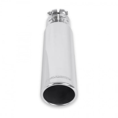 FLOWMASTER Exhaust Tip Exhaust Tip 3.00 Inch Rolled Angle Polished SS Fits 2.50 Inch Tubing Clamp On