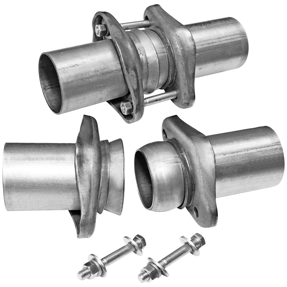 FLOWMASTER Header Collector Ball Flange Kit 3.50-Inch To 3.00-Inch Tubing