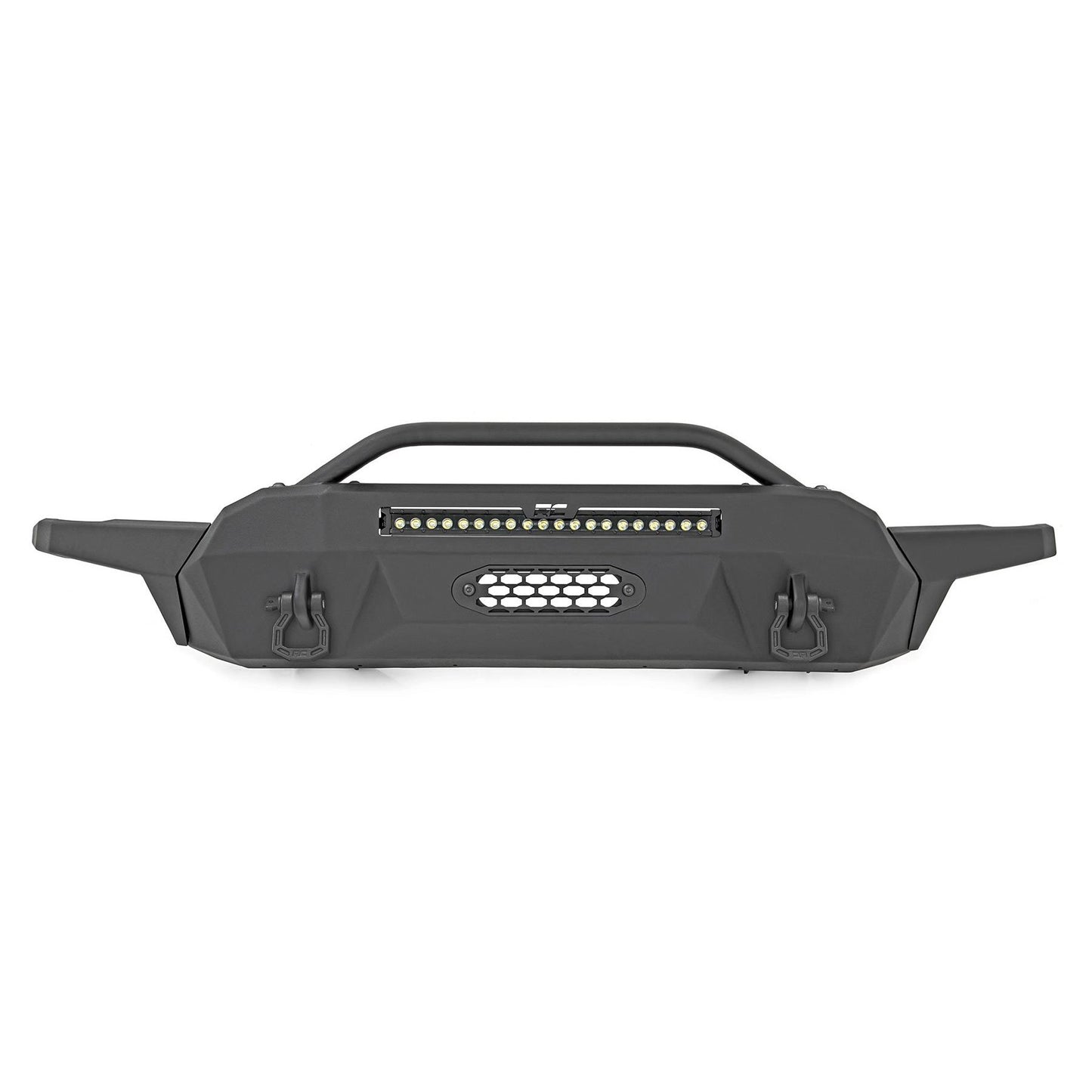 ROUGH COUNTRY Front Bumper | High Clearance | Hybrid | 20" Blk DRL LED | Toyota Tacoma (16-23) | 10725