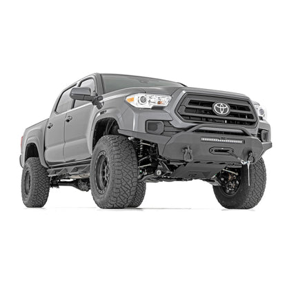 ROUGH COUNTRY Front Bumper | Hybrid | 20" Blk LED | 95000S | Toyota Tacoma 2WD/4WD (16-23) | 10728