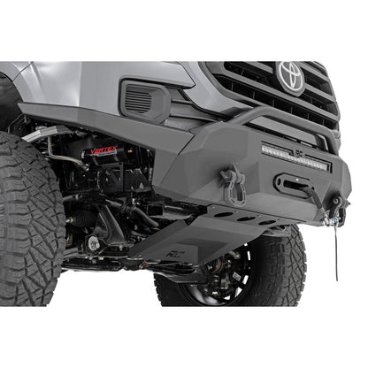 ROUGH COUNTRY Front Bumper |High Clearance | Hybrid | 20" Blk LED | Toyota Tacoma (16-23) | 10719