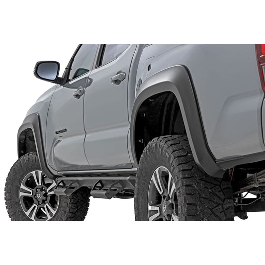 ROUGH COUNTRY Fender Flares | Sport | 1G3 Magnetic Grey | Toyota Tacoma 2WD/4WD (2016-2023) | S-T11621-1G3