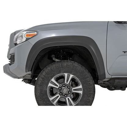 ROUGH COUNTRY Fender Flares | Sport | 4X0 Inferno | Toyota Tacoma 2WD/4WD (2016-2023) | S-T11621-4X0