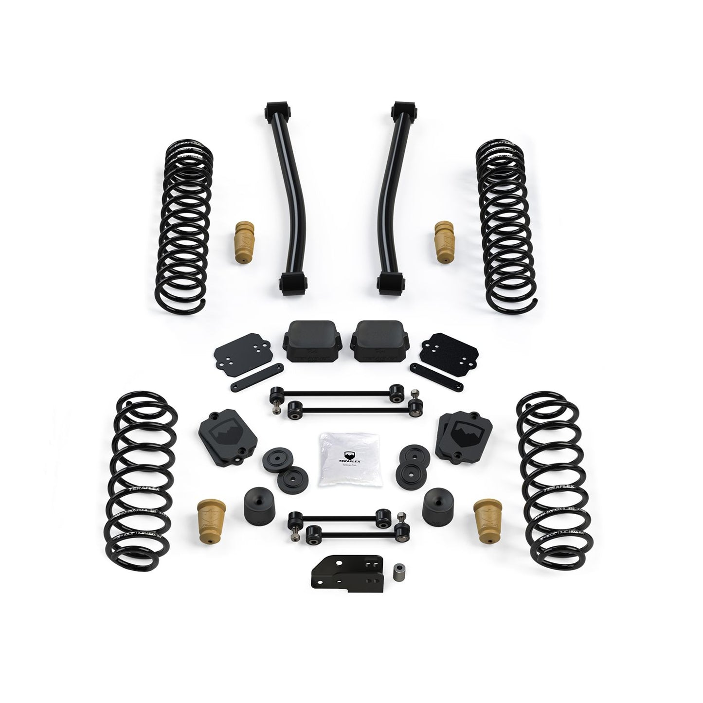 TeraFlex | 18-Up Wrangler JL 2 Door 2.5 Inch Sport ST2 Suspension System No Shocks TeraFlex | 1612200