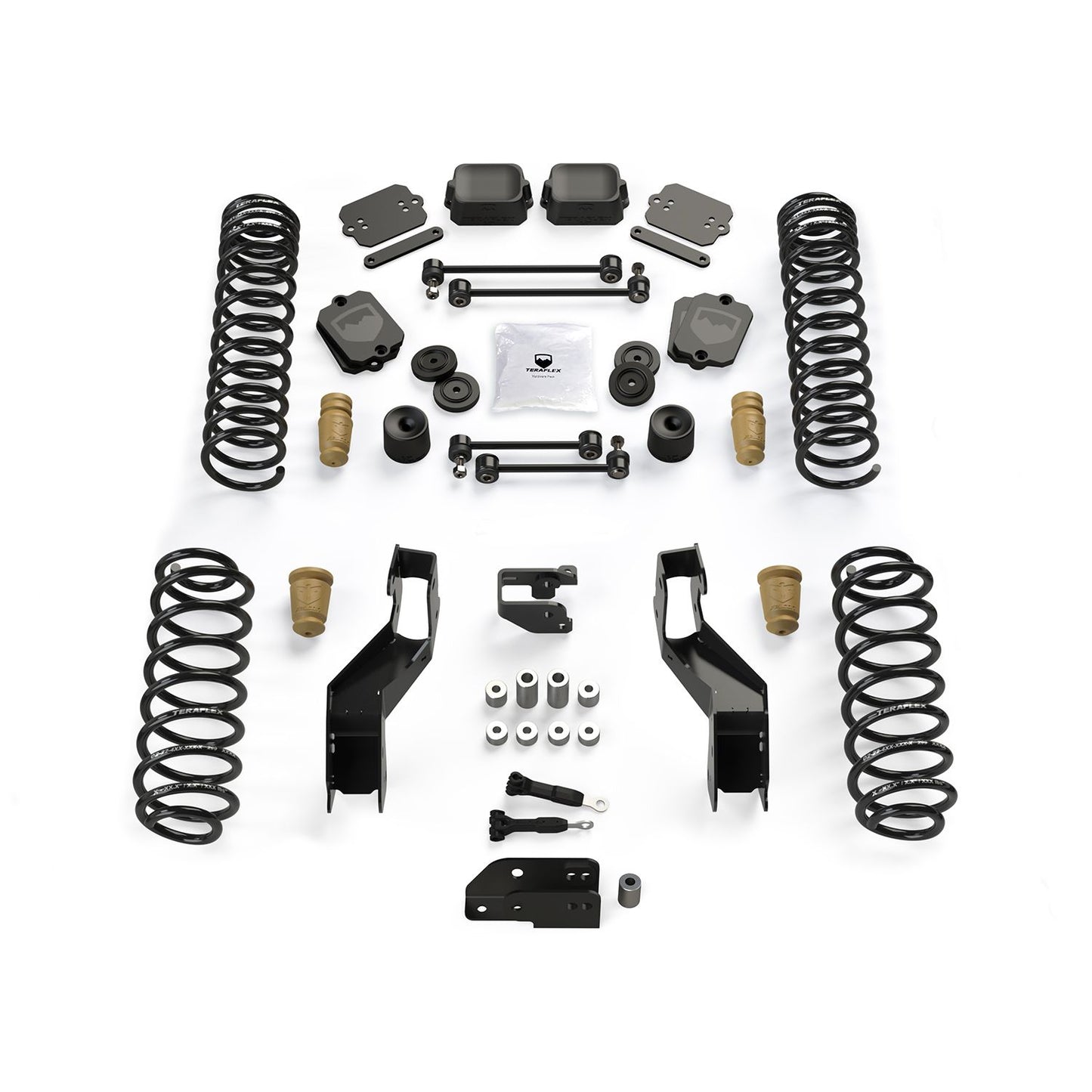 TeraFlex | 18-Up Wrangler JL 2 Door 3.5 Inch Sport ST3 Suspension System No Shocks TeraFlex | 1613300