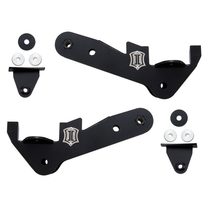 ICON VEHICLE DYNAMICS | 2017-2022 Ford F250/F350 Super Duty 4WD 4-Link Frame Bracket Kit Icon Vehicle Dynamics | 164504