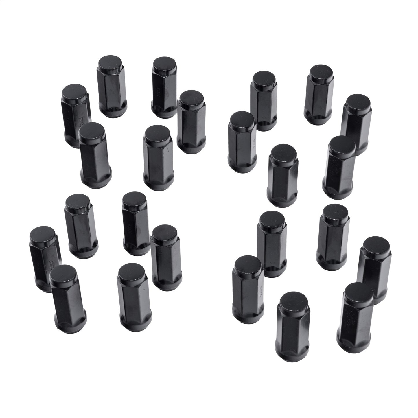 RUGGED RIDGE | 16715.32 | Wheel Lug Nut, Set Of 24, Black, M14-1.5