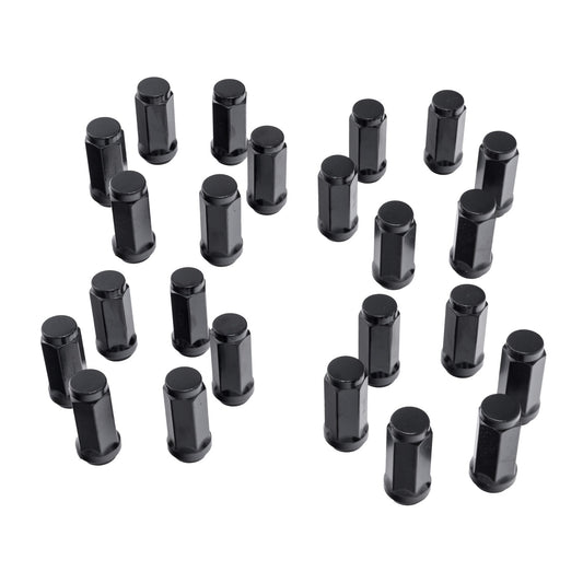 RUGGED RIDGE | 16715.32 | Wheel Lug Nut, Set Of 24, Black, M14-1.5