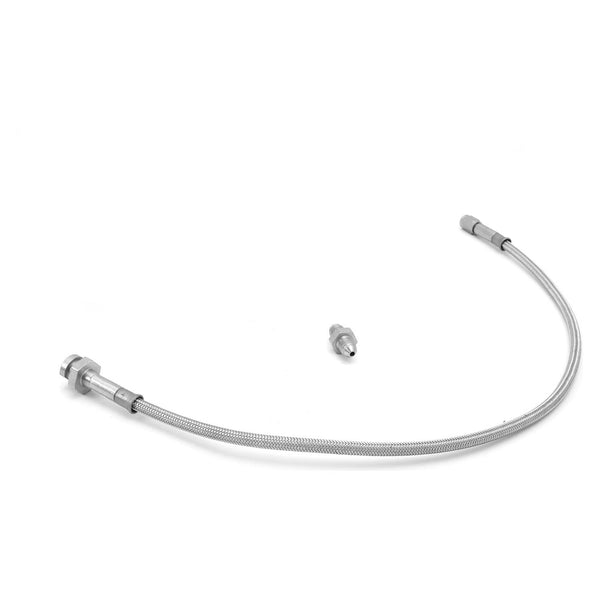 RUGGED RIDGE | 16734.04 | Front Brake Hoses, Stainless Steel, Drum, 76-78 Jeep Cj5 & Cj7