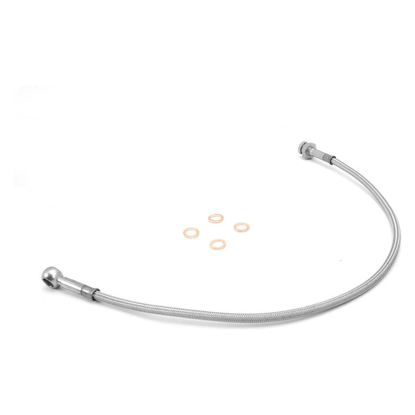 RUGGED RIDGE | 16734.06 | Front Brake Hoses,Stainless Steel,82-86 Jeep Wrangler