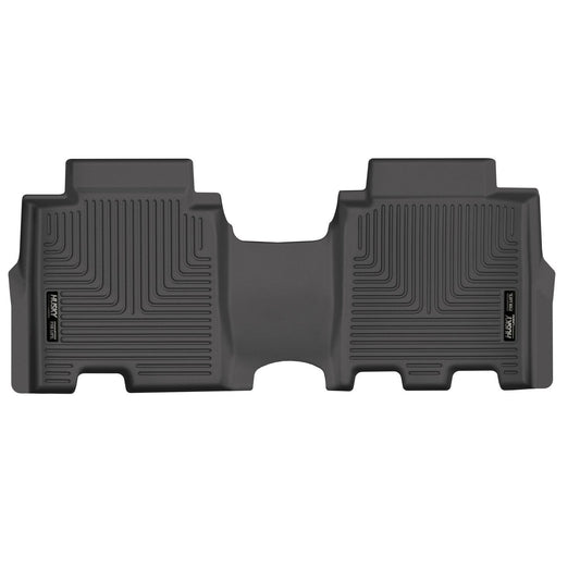 Husky Liners | Weatherbeater 2nd Seat Floor Liner For 2021-2025 Bronco Husky Liners | 16811 - Durable all-weather floor liner.
