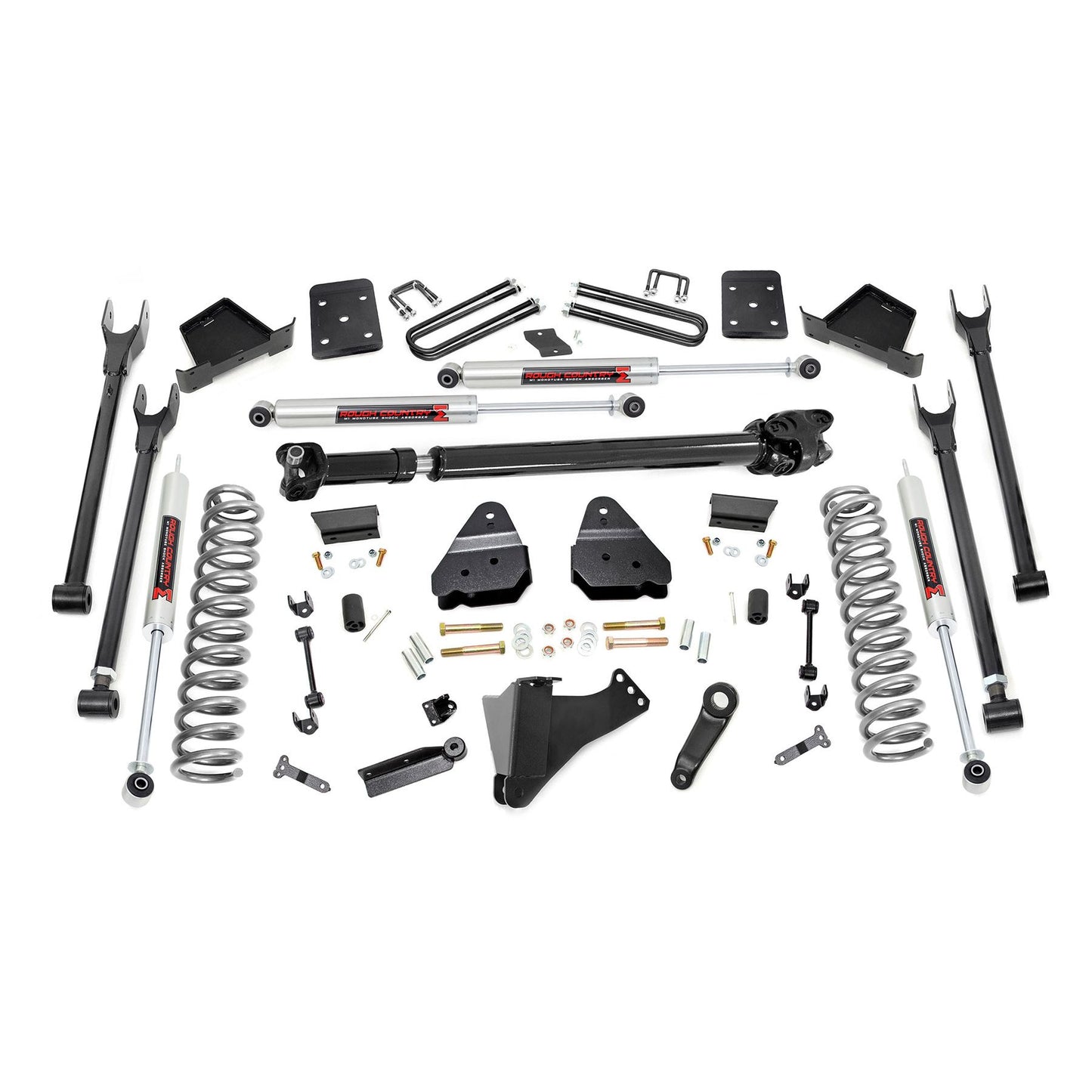 ROUGH COUNTRY 6 Inch Lift Kit | 4-Link | No OVLD | M1 | Ford F-250/F-350 Super Duty (17-22) | 52641