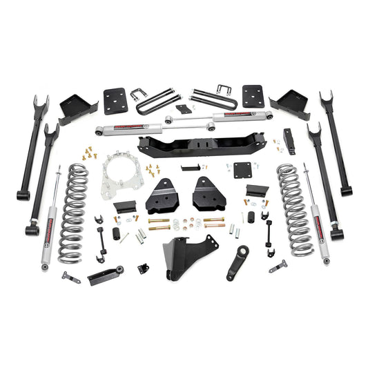 ROUGH COUNTRY 6 Inch Lift Kit | Diesel | 4-Link | No OVLD | Ford F-250/F-350 Super Duty (17-22) | 50720
