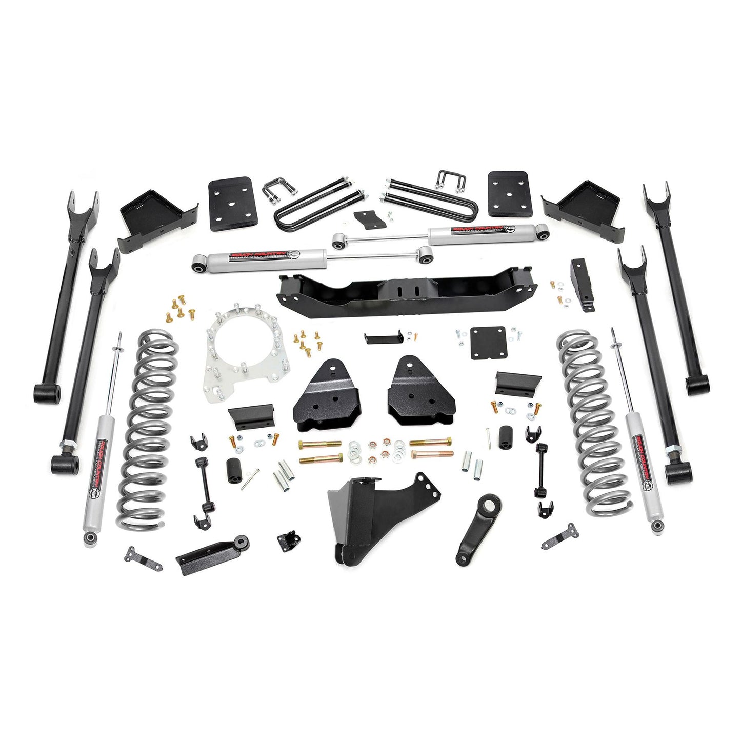 ROUGH COUNTRY 6 Inch Lift Kit | Diesel | 4 Link | OVLD | Ford F-250/F-350 Super Duty (17-22) | 50820