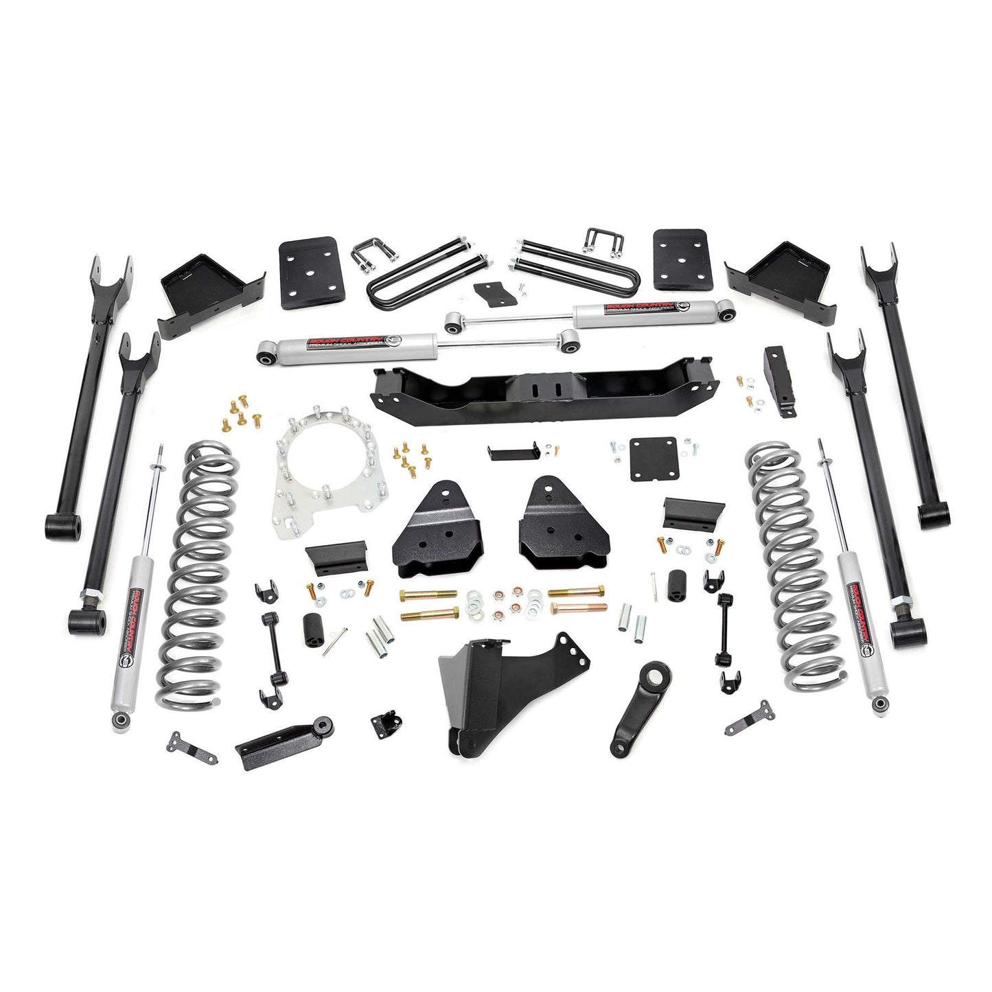 ROUGH COUNTRY 6 Inch Lift Kit | 4-Link | OVLD | Ford F-250/F-350 Super Duty 4WD (2017-2022) | 56020