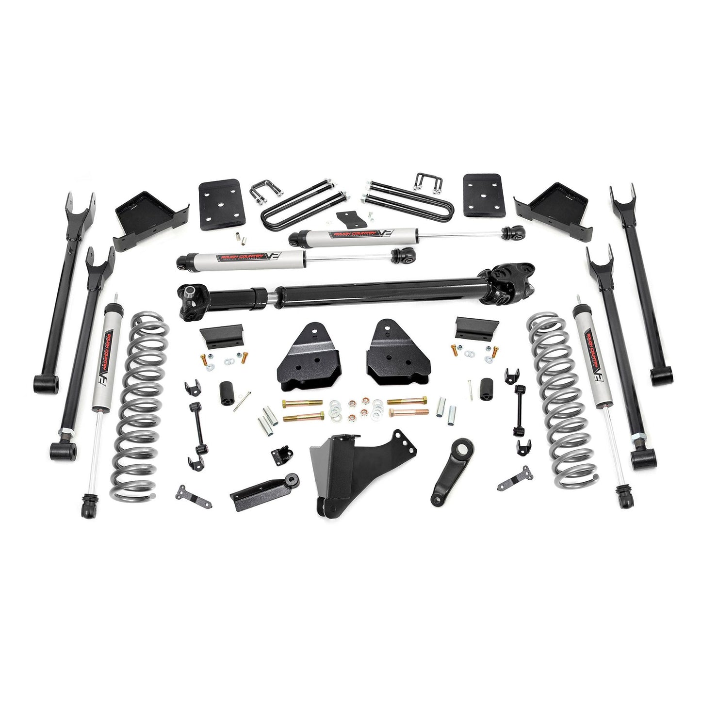 ROUGH COUNTRY 6 Inch Lift Kit | Diesel | 4 Link | D/S | V2 | Ford F-250/F-350 Super Duty (17-22) | 50871