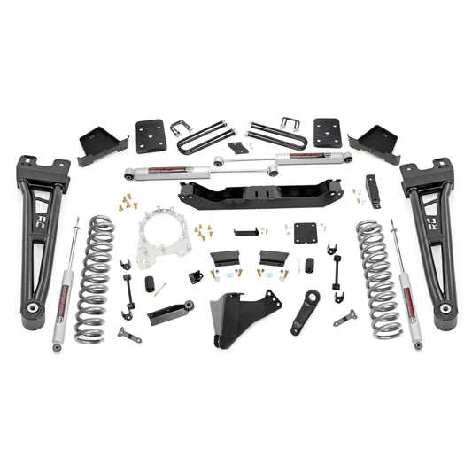 ROUGH COUNTRY 6 Inch Lift Kit | Overloads | Ford F-250/F-350 Super Duty 4WD (2017-2022) | 55430