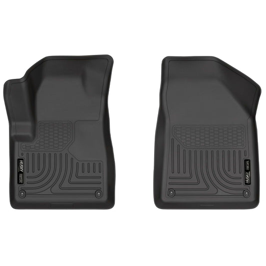 Husky Liners | Weatherbeater Front Floor Liners For 2014-2015 Jeep Cherokee Husky Liners | 17091, durable all-weather floor mats.