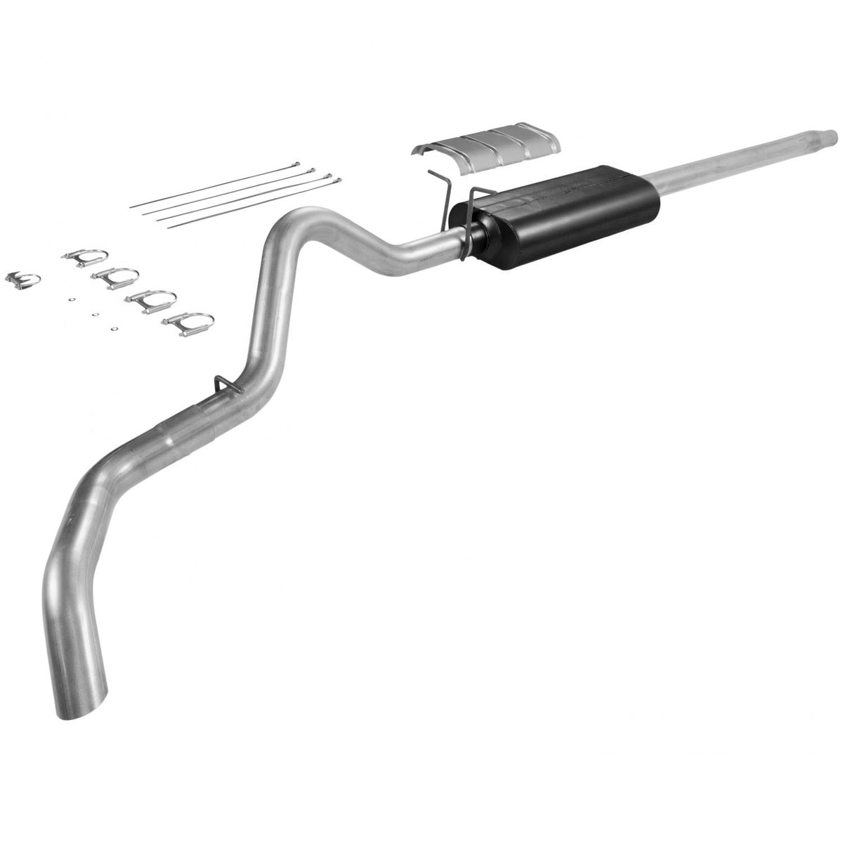FLOWMASTER Force Ii Cat-Back Exhaust System 1987-1996 Ford F-150 Truck With A 4.9L, 5.0L Or 5.8L Engine Mild Sound
