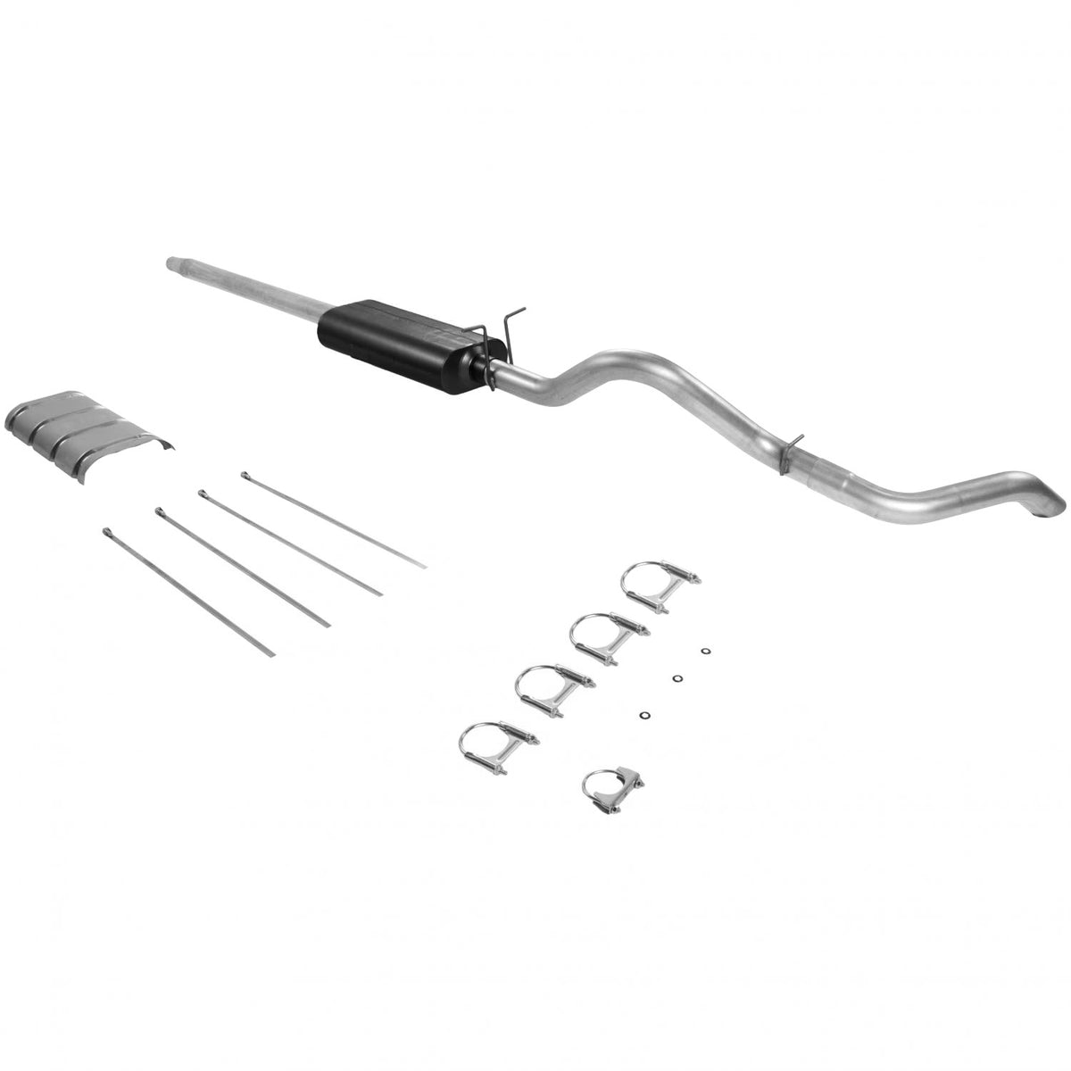 FLOWMASTER Force Ii Cat-Back Exhaust System 1987-1996 Ford F-150 Truck With A 4.9L, 5.0L Or 5.8L Engine Mild Sound