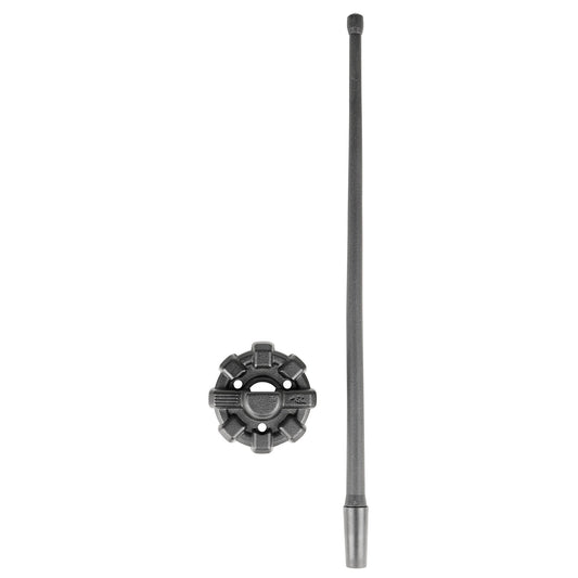 RUGGED RIDGE | 17212.44 | 15" Reflex Antenna With Base; 07-20 Jeep Wrangler & Gladiator Jk/Jl/Jt