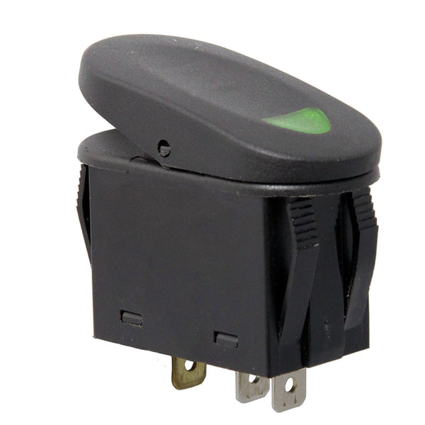 RUGGED RIDGE | 17235.04 | 2-Position Rocker Switch, Green