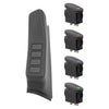 RUGGED RIDGE | 17235.96 | A-Pillar 4 Switch Pod Kit,Black,Left Side,11-16 Jeep Wrangler(Jk)