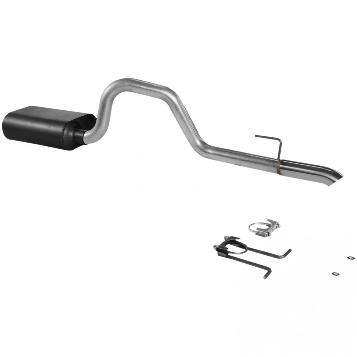 FLOWMASTER Force Ii Cat-Back Exhaust System 1991-1995 Jeep Wrangler With A 4.0L Ho Engine Fits 4-Wheel Drive Only Mild Sound
