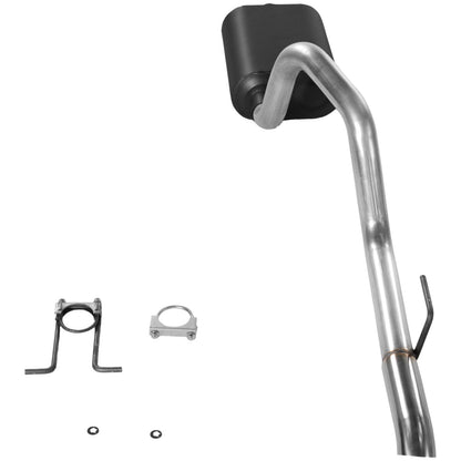 FLOWMASTER Force Ii Cat-Back Exhaust System 1991-1995 Jeep Wrangler With A 4.0L Ho Engine Fits 4-Wheel Drive Only Mild Sound