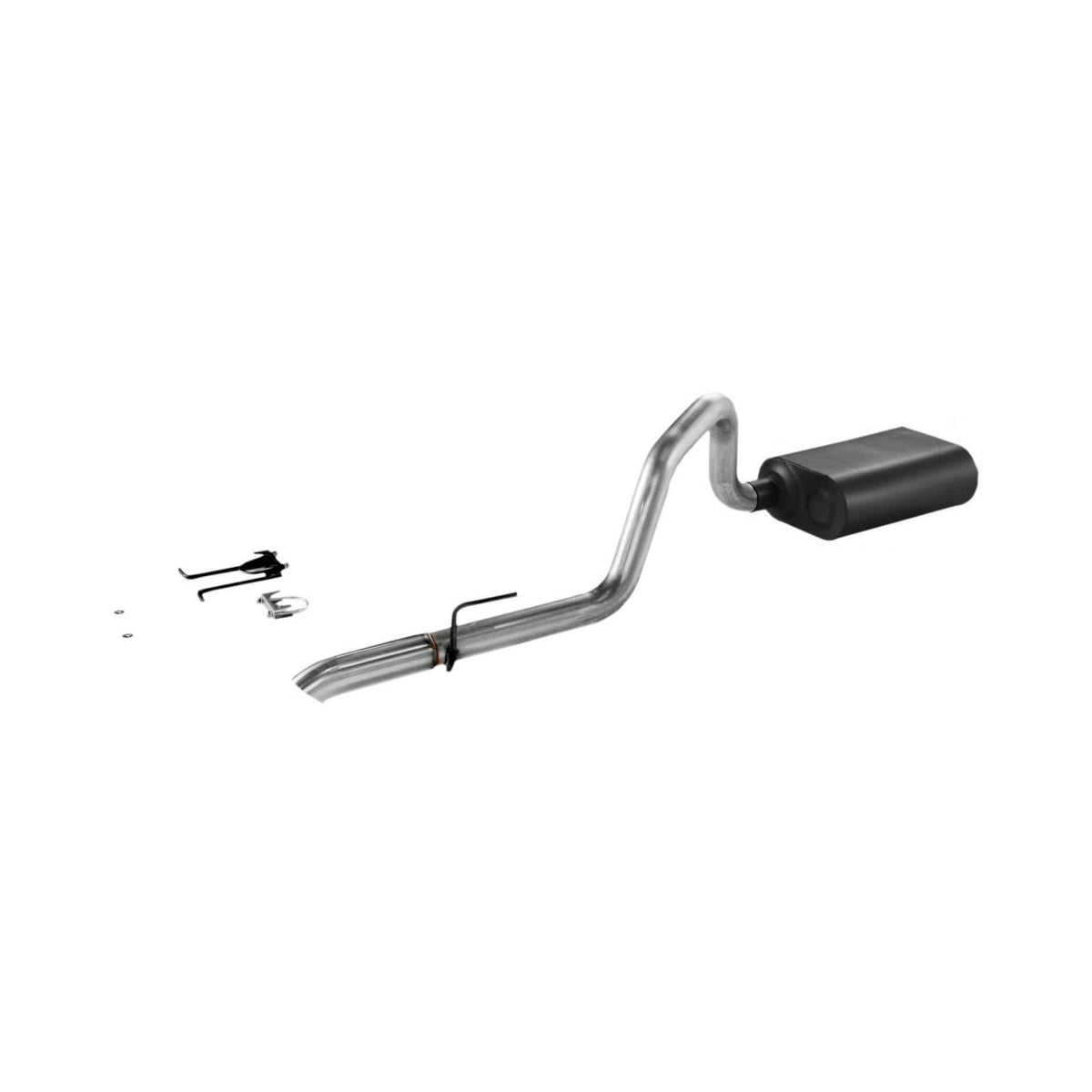 FLOWMASTER Force Ii Cat-Back Exhaust System 1991-1995 Jeep Wrangler With A 4.0L Ho Engine Fits 4-Wheel Drive Only Mild Sound