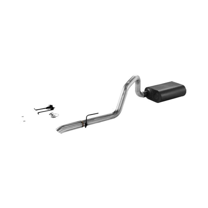 FLOWMASTER Force Ii Cat-Back Exhaust System 1991-1995 Jeep Wrangler With A 4.0L Ho Engine Fits 4-Wheel Drive Only Mild Sound
