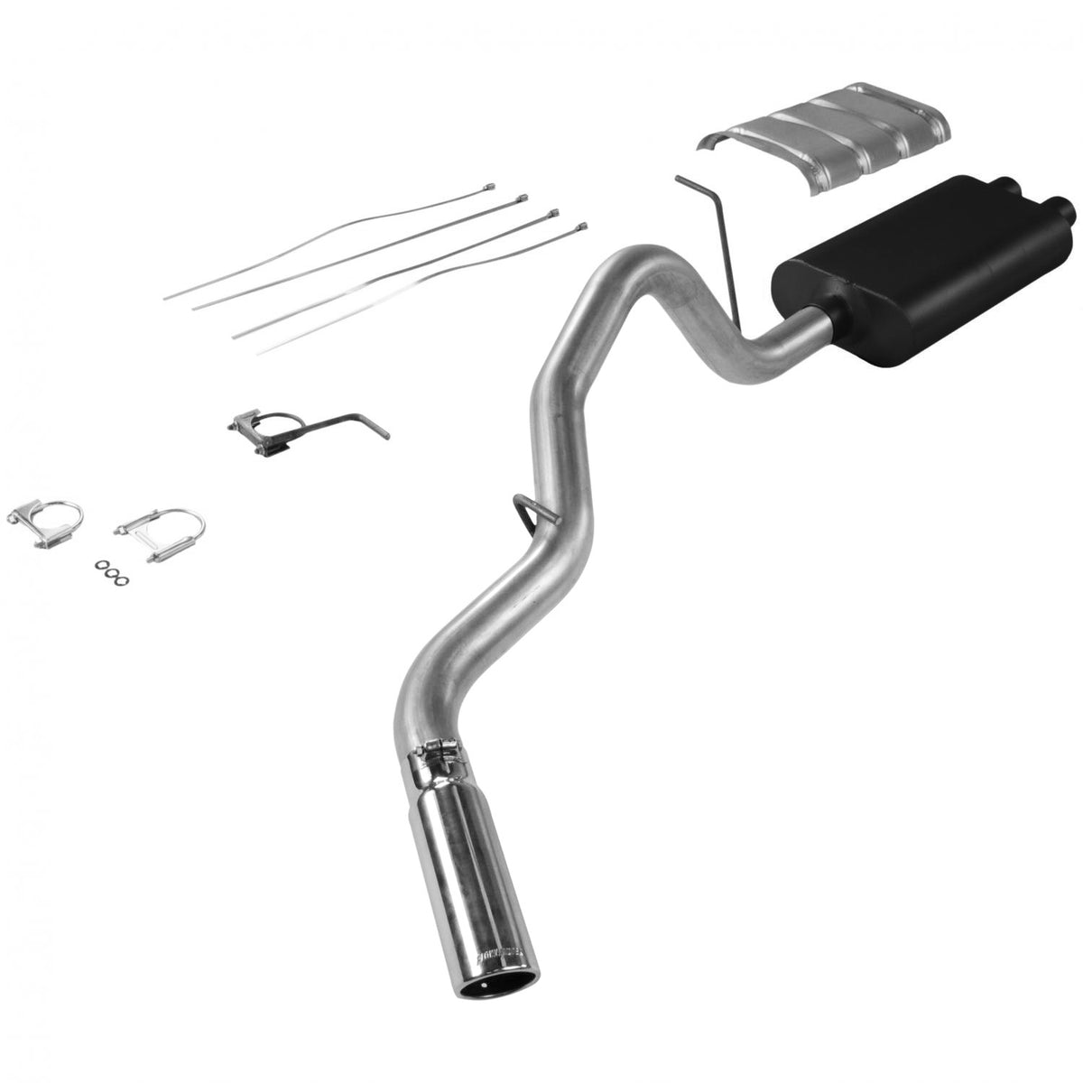FLOWMASTER American Thunder Cat-Back Exhaust System 1999-2002 Chevrolet Silverado 2500 & Gmc Sierra 2500 With 6.0L Engine Non