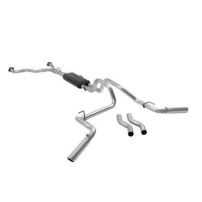 FLOWMASTER American Thunder Cat-Back Exhaust System Fits Nissan Titan 2004-2015 With 5.6L Engine Moderate Sound