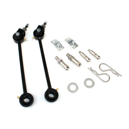 TeraFlex | 97-06 Jeep Wrangler TJ 8 Inch Front Sway Bar Quick Disconnect Kit 0-2 Inch Lift TeraFlex | 1743092
