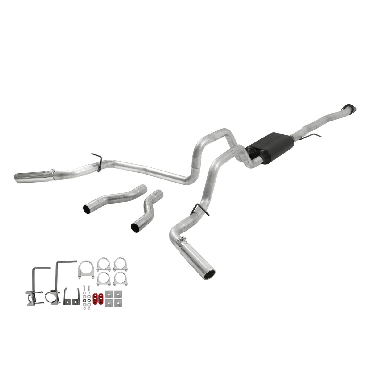 FLOWMASTER American Thunder Cat-Back Exhaust System Fits 2004-2007 (2007 Classic Only) Silverado/Sierra 1500 Trucks With 4.3L