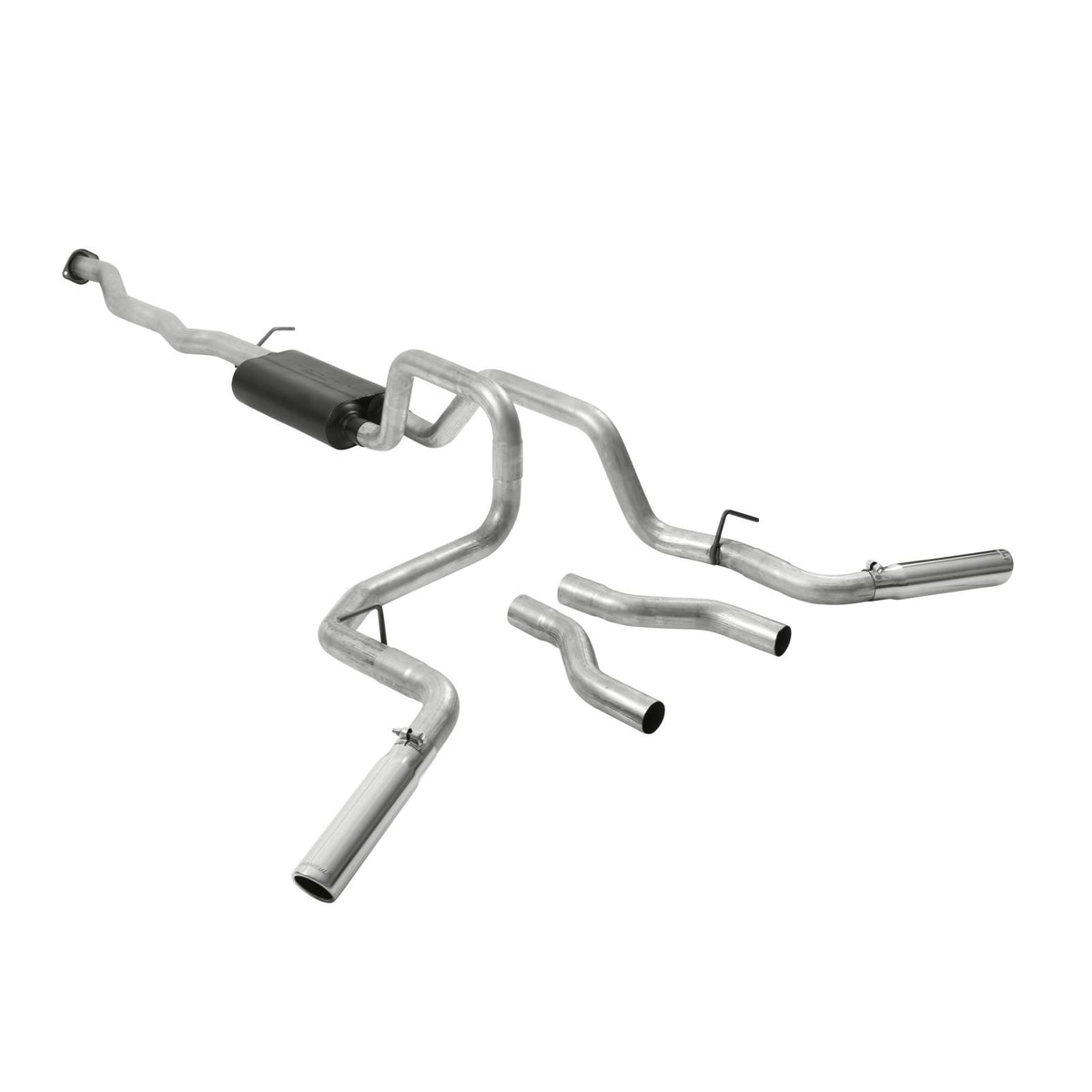 FLOWMASTER American Thunder Cat-Back Exhaust System Fits 2004-2007 (2007 Classic Only) Silverado/Sierra 1500 Trucks With 4.3L