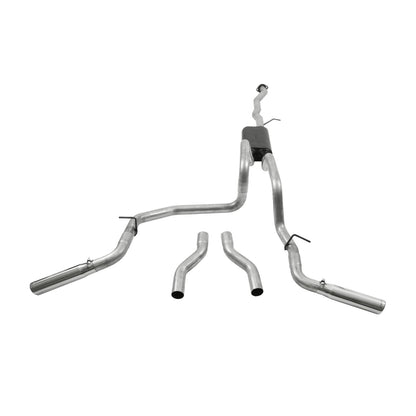 FLOWMASTER American Thunder Cat-Back Exhaust System Fits 2004-2007 (2007 Classic Only) Silverado/Sierra 1500 Trucks With 4.3L