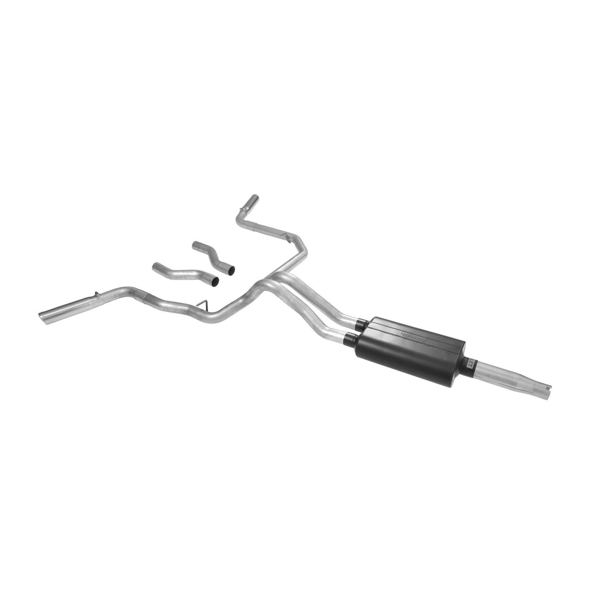 FLOWMASTER American Thunder Cat-Back Exhaust System 1987-1996 Ford F-150 With V6, V8 Engines Fits 2/4 Wheel Drive, All Wheelb