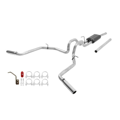 FLOWMASTER Force Ii Cat-Back Exhaust System 1998-2003 Ford F-150 Truck With 4.6L Or 5.4L Engine Mild Sound