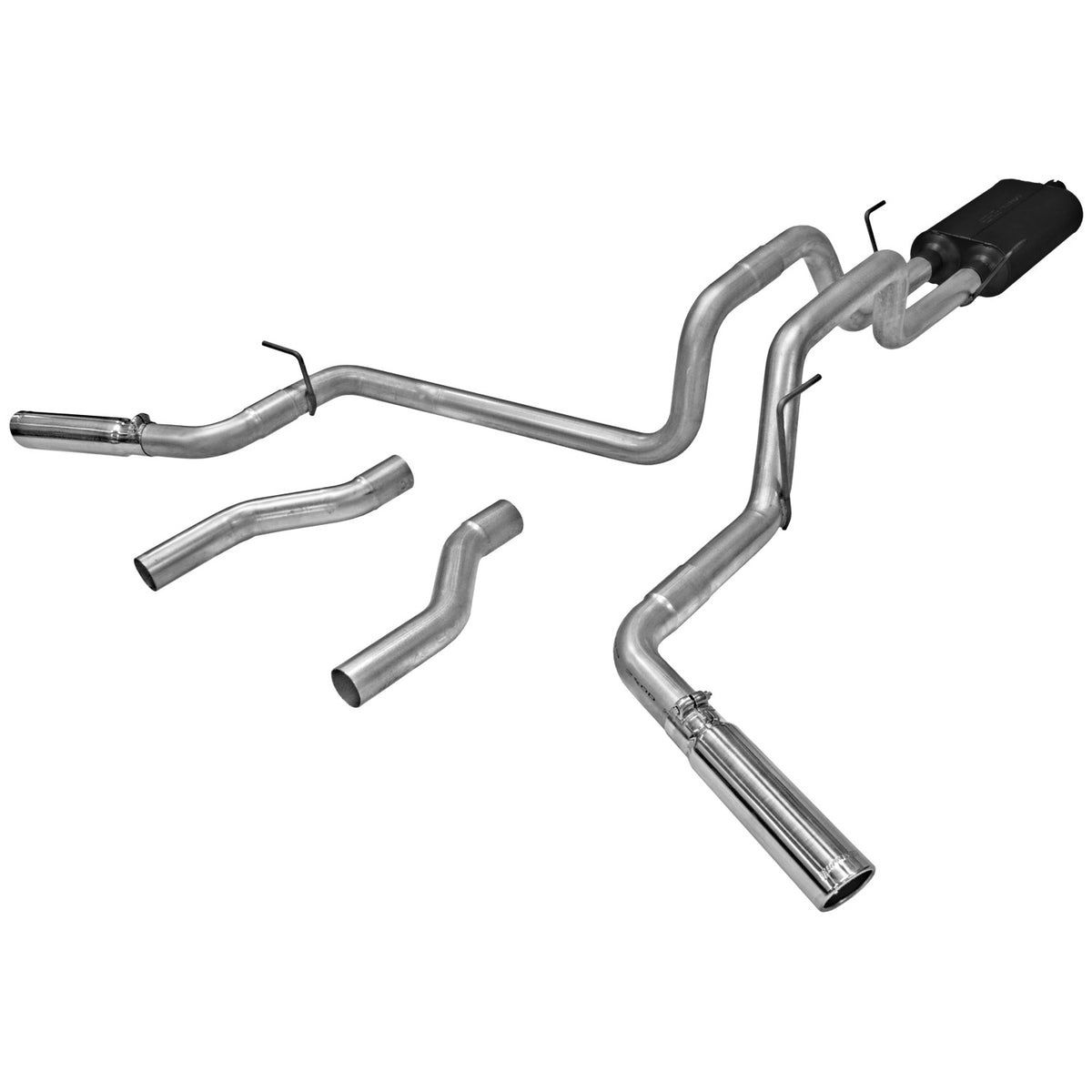 FLOWMASTER American Thunder Cat-Back Exhaust System 2002-2005 Dodge Ram 1500 With 4.7L, 5.9L Engine Fits 2/4 Wheel Drive, All