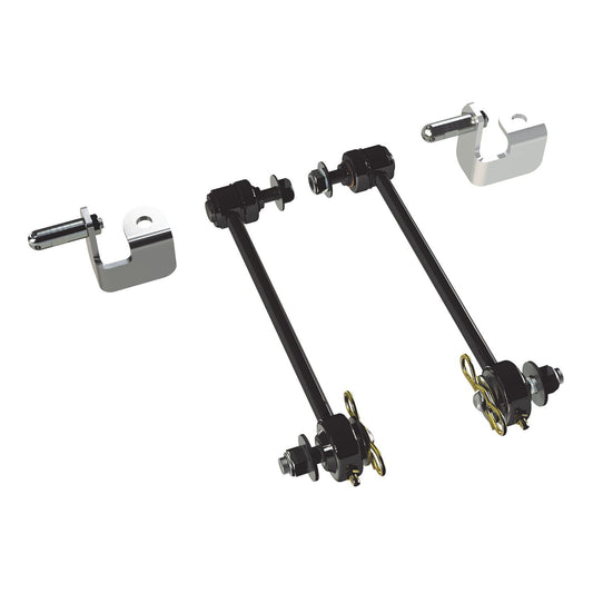 TeraFlex | 07-18 Wrangler JK 8.5 Inch Front Sway Bar Quick Disconnect Kit 0-2.5 Inch Lift TeraFlex | 1753010