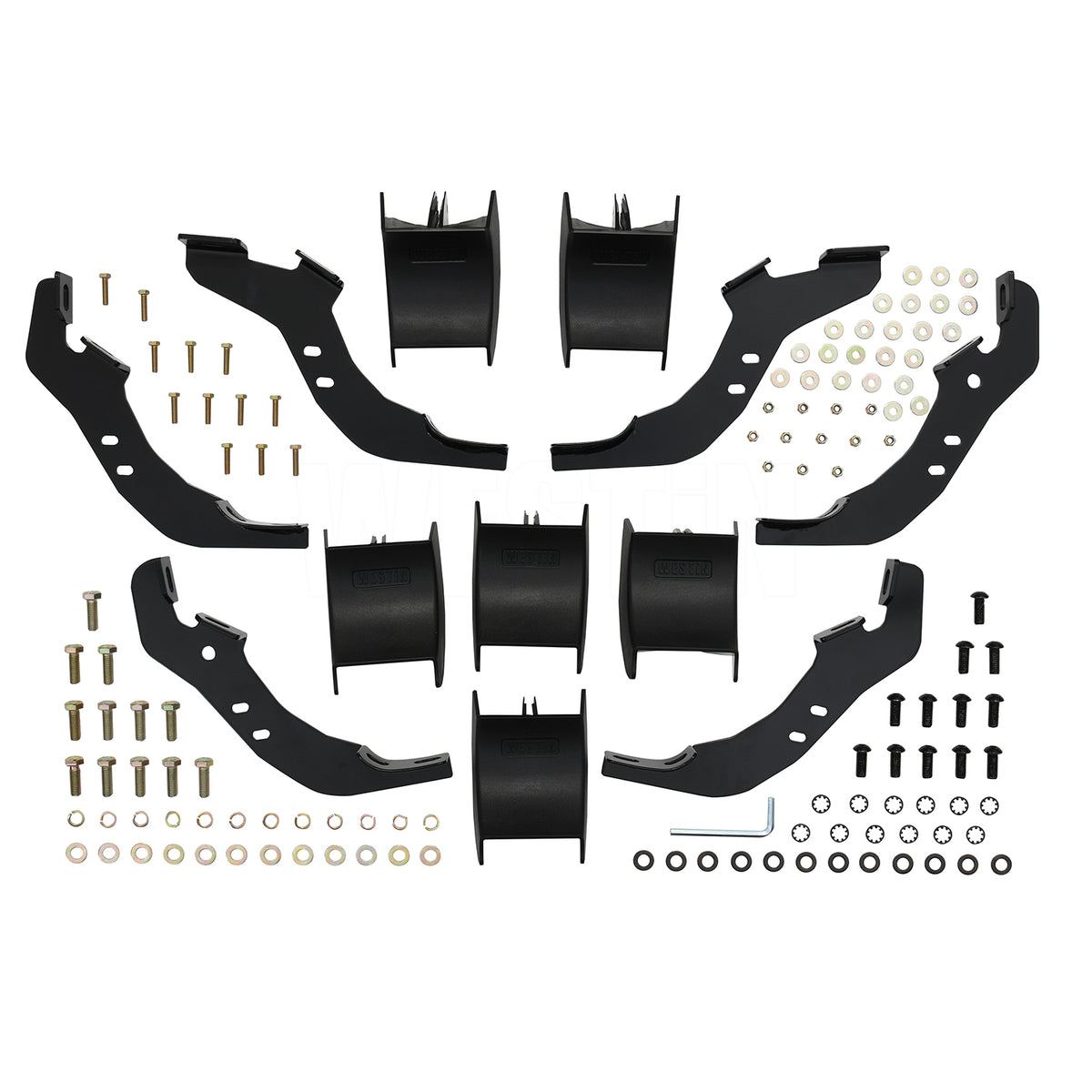 Westin PRO TRAXX 5 Nerf Steps 2021-2024 Ford Bronco 4dr