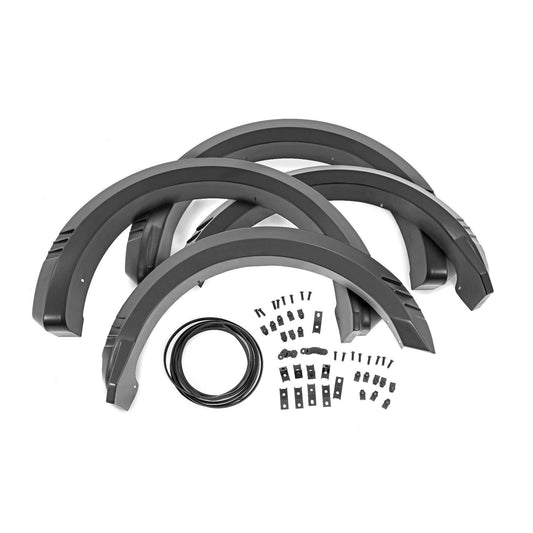 ROUGH COUNTRY Fender Flares | SF1 | G4 Azure Gray | Ford F-150 2WD/4WD (2021-2025) | F-F320210A-G4