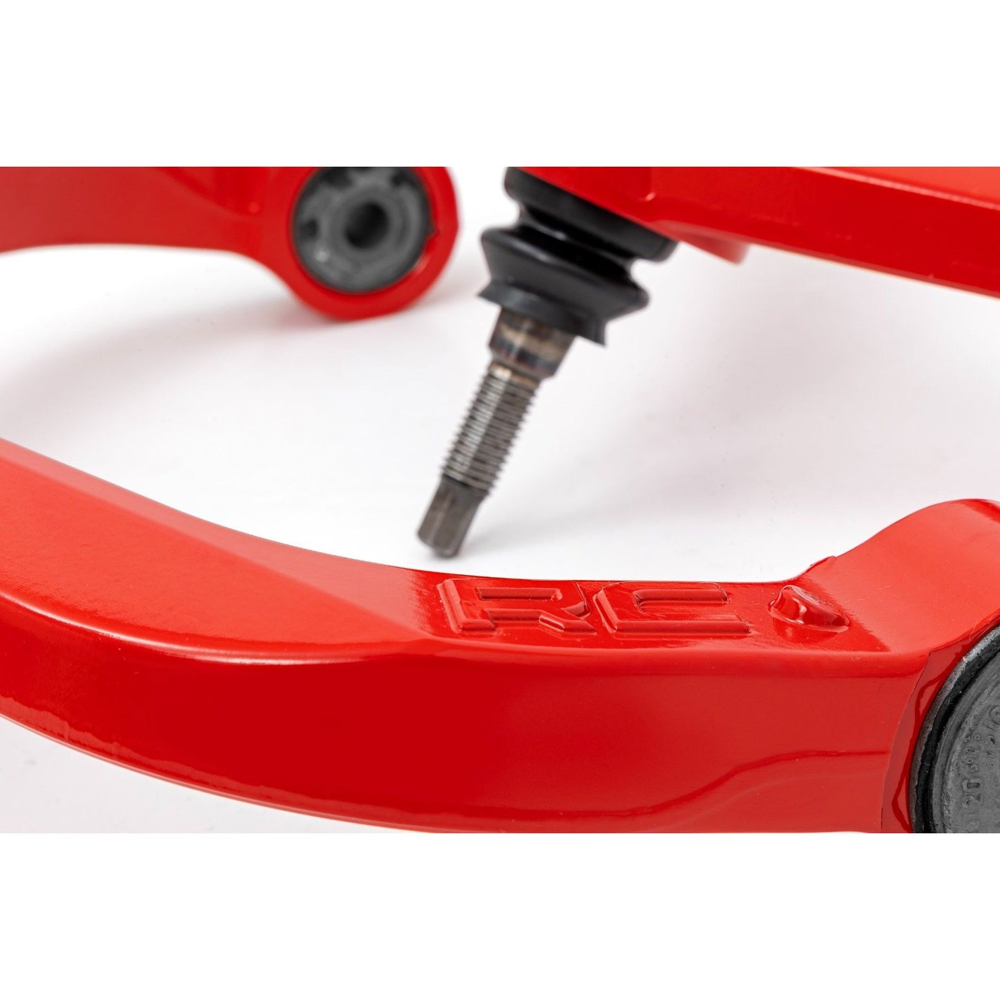 ROUGH COUNTRY Red Forged Upper Control Arms | 3 Inch Lift | Ram 1500 4WD (2012-2018 & Classic) | 31201RED