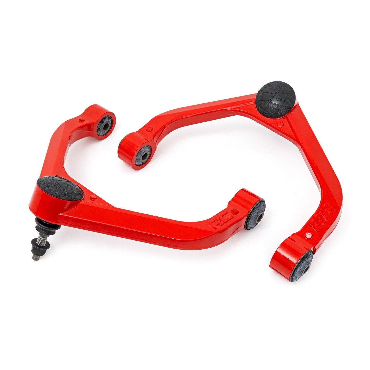 ROUGH COUNTRY Red Forged Upper Control Arms | 3 Inch Lift | Ram 1500 4WD (2012-2018 & Classic) | 31201RED