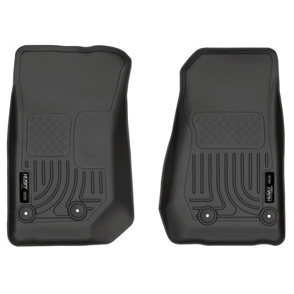Husky Liners | Weatherbeater Front Floor Liners For 2014-2017 Jeep Wrangler 2018 Jeep Wrangler Husky Liners | 18041