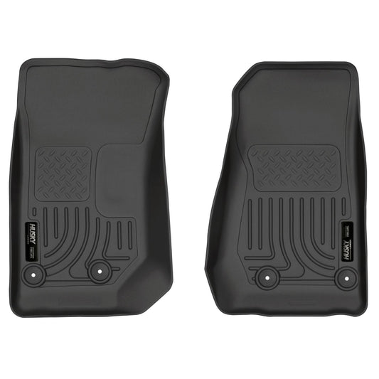 Husky Liners | Weatherbeater Front Floor Liners For 2014-2017 Jeep Wrangler 2018 Jeep Wrangler Husky Liners | 18041
