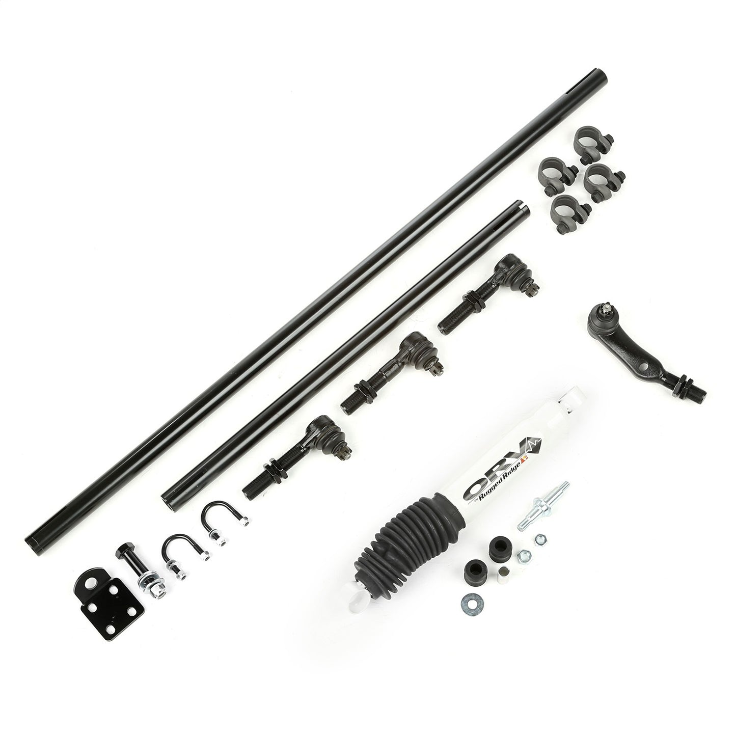 RUGGED RIDGE | 18050.88 | 84-01 Cherokee/93-98 Grand Cherokee/97-06 Wrangler Steering Kit W/Damper