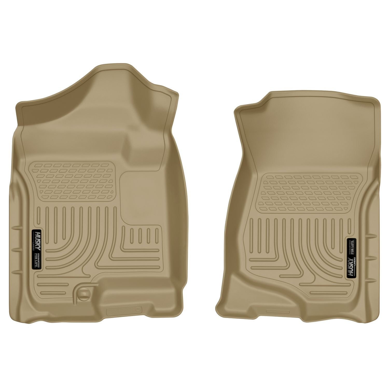 Husky Liners | Weatherbeater Front Floor Liners For 2007-2014 Escalade ESV/EXT, Avalanche, Silverado 1500/2500 HD/3500 HD Husky Liners | 18203